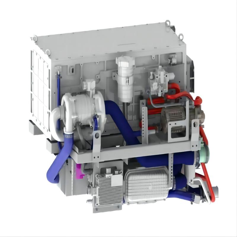 125KW வாகன புரோட்டான் பரிமாற்ற சவ்வு ஹைட்ரஜன் எரிபொருள் செல் அமைப்பு